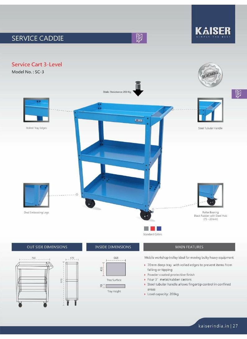 Industrial Service Cart Trolley Chennai 2